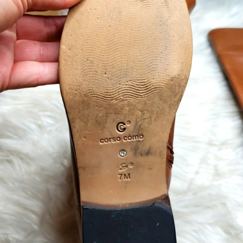 Corso Como Stirrup Leather Riding Boots 7M